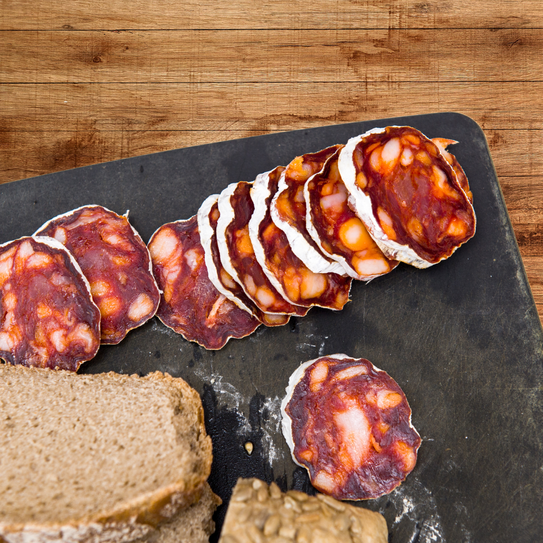 Iberian Acorn-Fed Chorizo Vela "Chorizo Ibérico de Bellota Vela" (Stick 250gr)