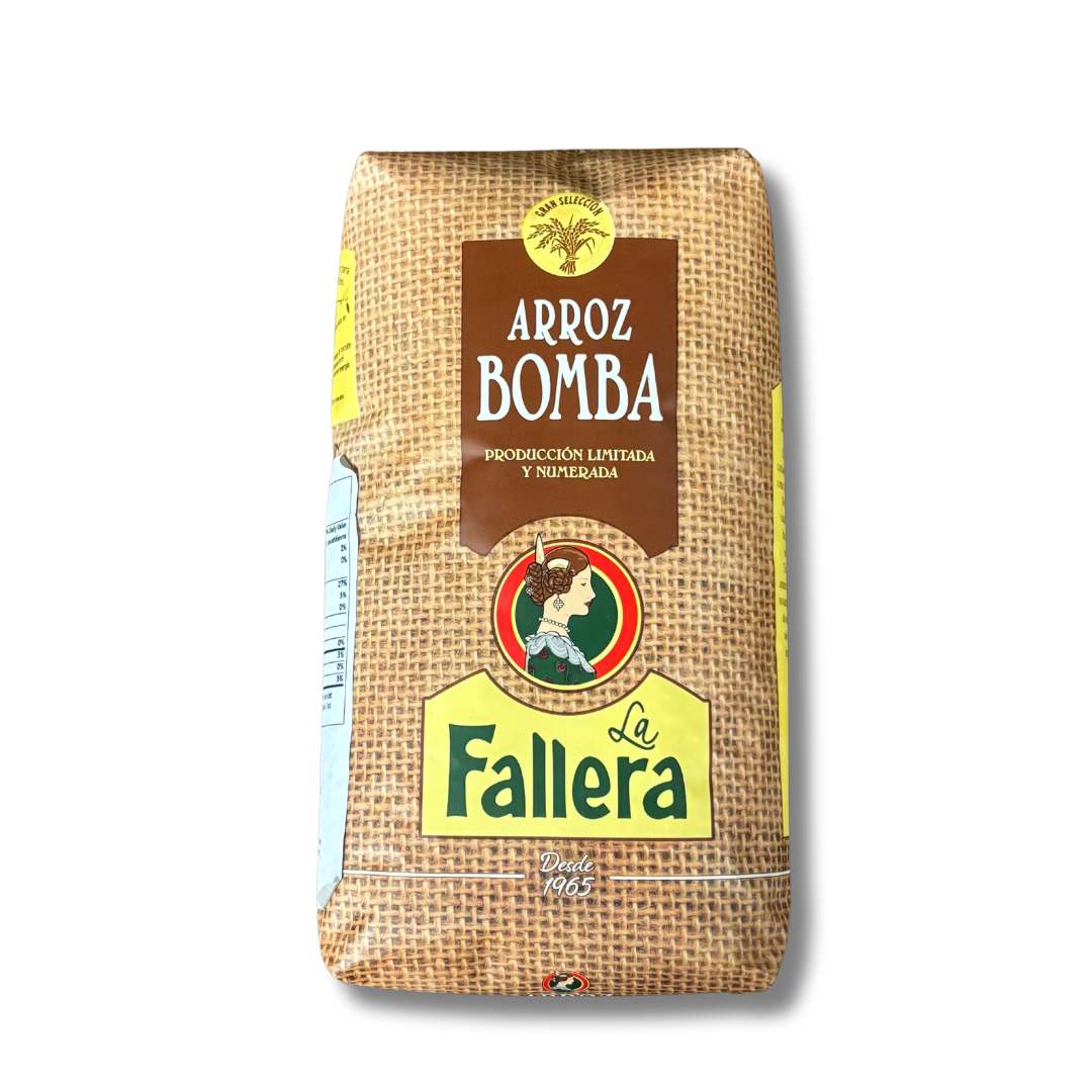 Shop Spanish Bomba Rice, the ultimate choice for cooking authentic paella Valenciana. This premium short-grain rice absorbs flavors perfectly for a traditional Spanish cuisine experience. Ideal for paellas, seafood dishes, and gourmet meals. Buy the best