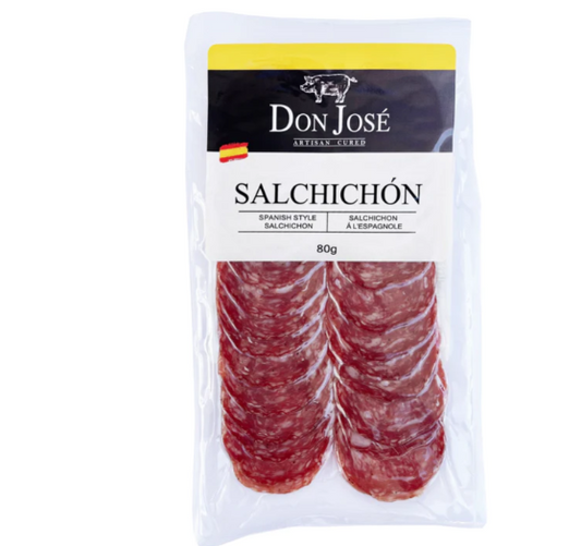 DON JOSÉ. "Salchichón Sliced" Salchichón en tranches