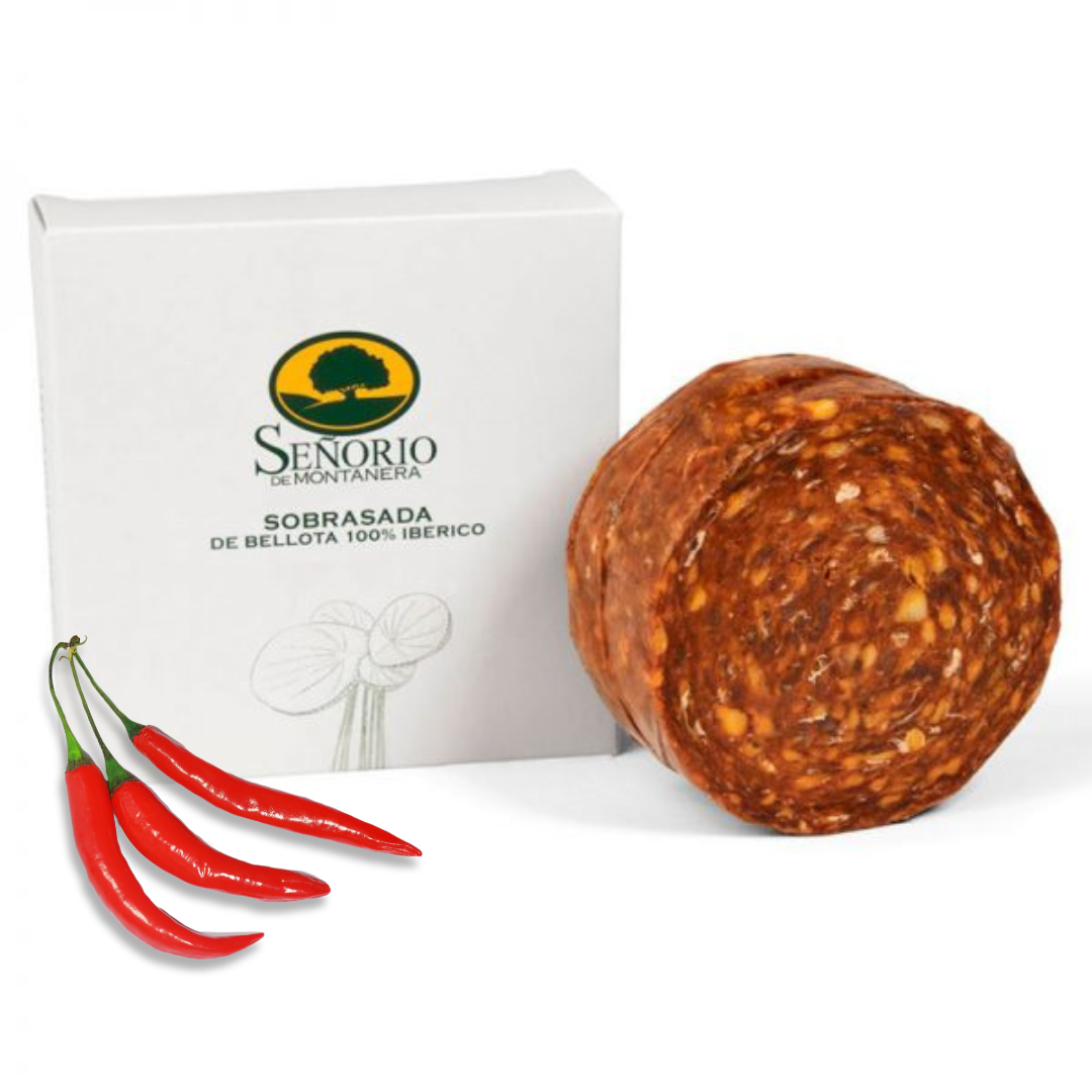 Acorn Fed Iberican Semi Soft Chorizo "Sobrasada Ibérica". Señorio de Montanera (350gr)