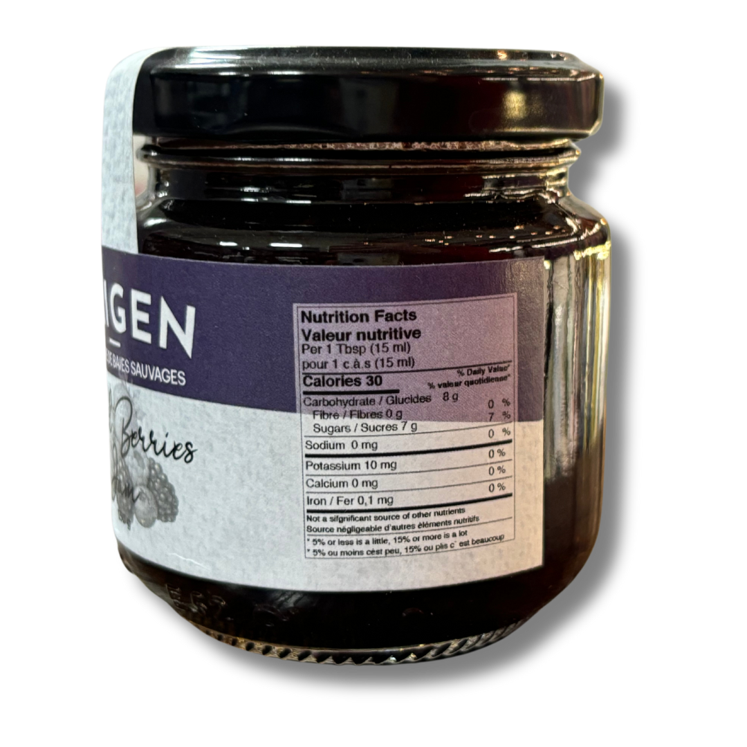 Origen wild berries jam, 150g - Solfarmers