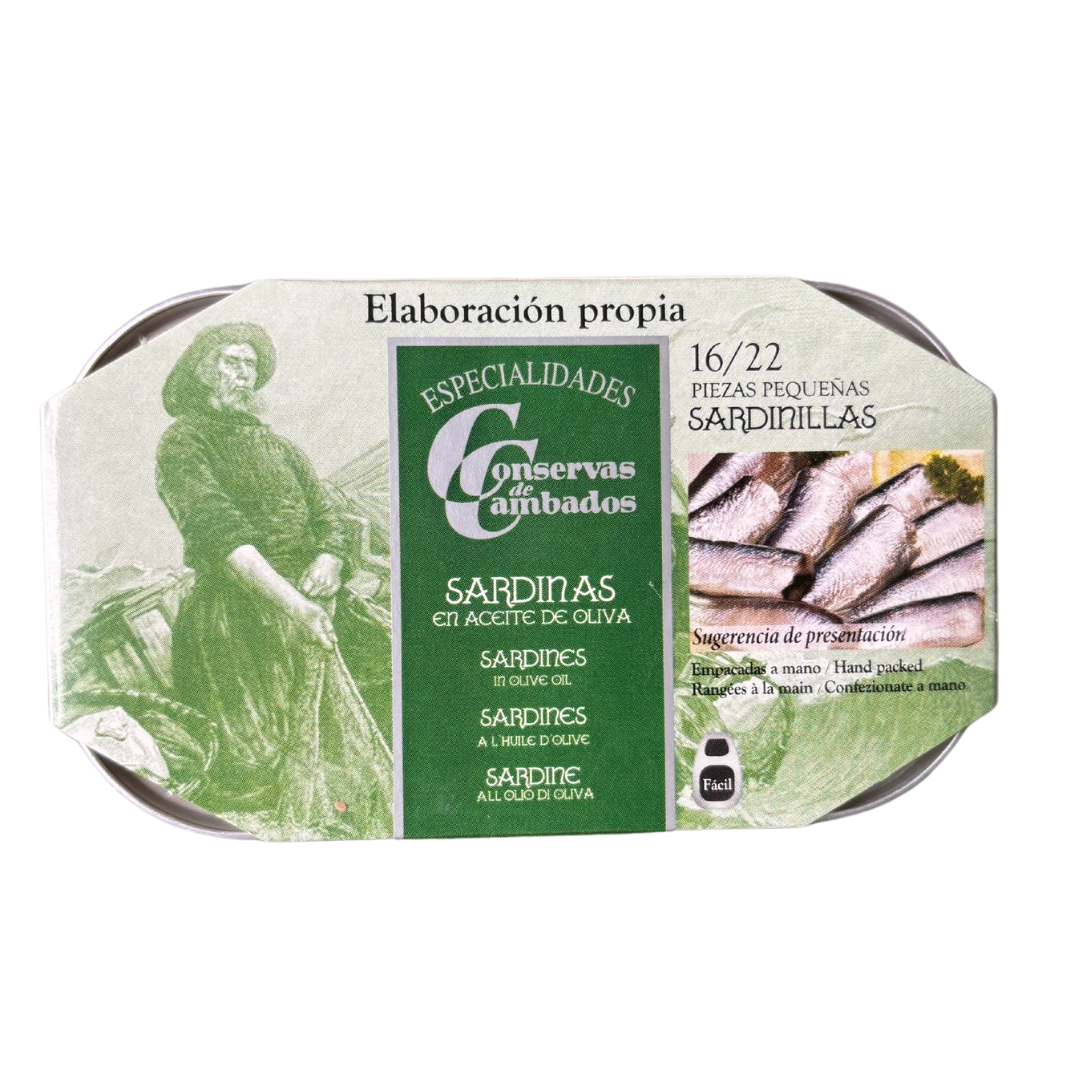 Especialidades Small Sardines in olive  Oil - Solfarmers