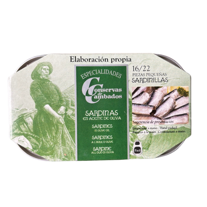 Especialidades Small Sardines in olive  Oil - Solfarmers