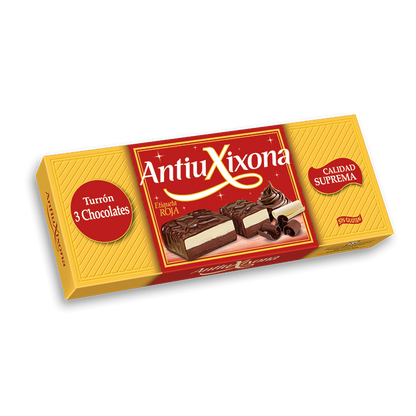 Three Chocolate Turrón AntiuXixona