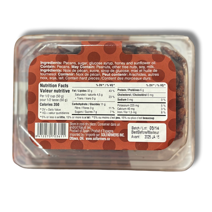 El Nogal Caramelized Pecans, tray 100g