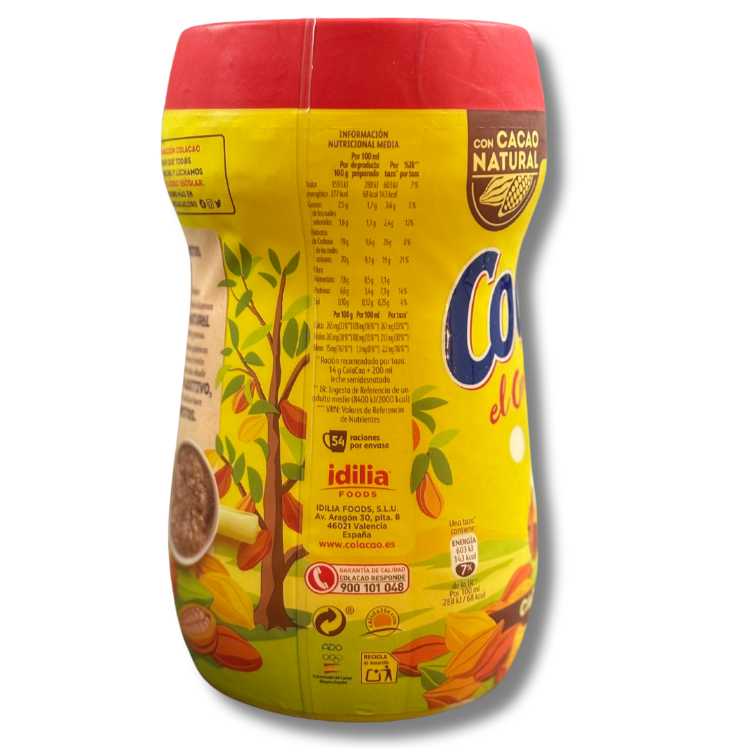 Cola Cao original chocolate drink, 760 g - Solfarmers