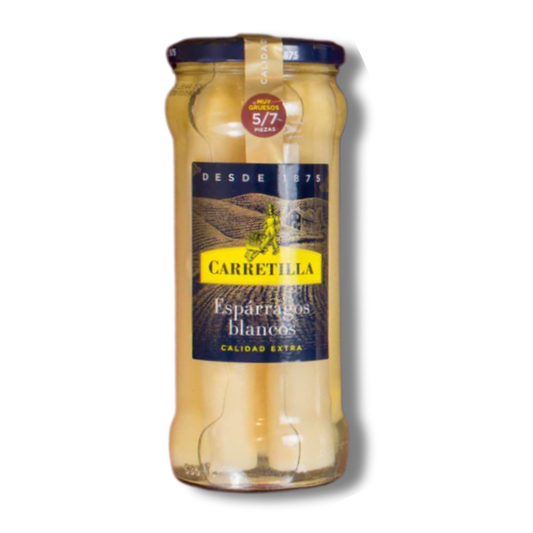 Carretilla White Asparagus, 540 g (5-7 units)