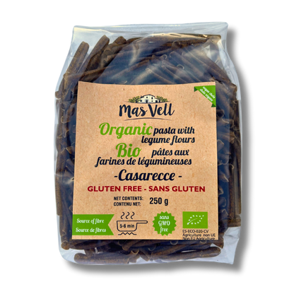 Pasta Casarecce Legume - Pasta Casarecce Legumbres. Mas Vell, 250g