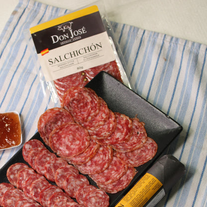 DON JOSE. Spanish Salchichón with Truffle "Salchichón Español con Trufa". (Stick 225gr)