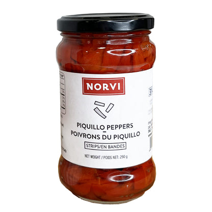 Norvi Piquillo Peppers Strips 290gr