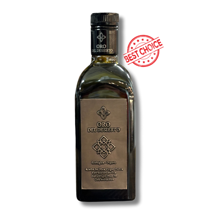 Organic Oro del Desierto coupage (hojiblanca, picual and arbequina), 500mL - Solfarmers