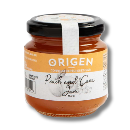 peach and cava jam