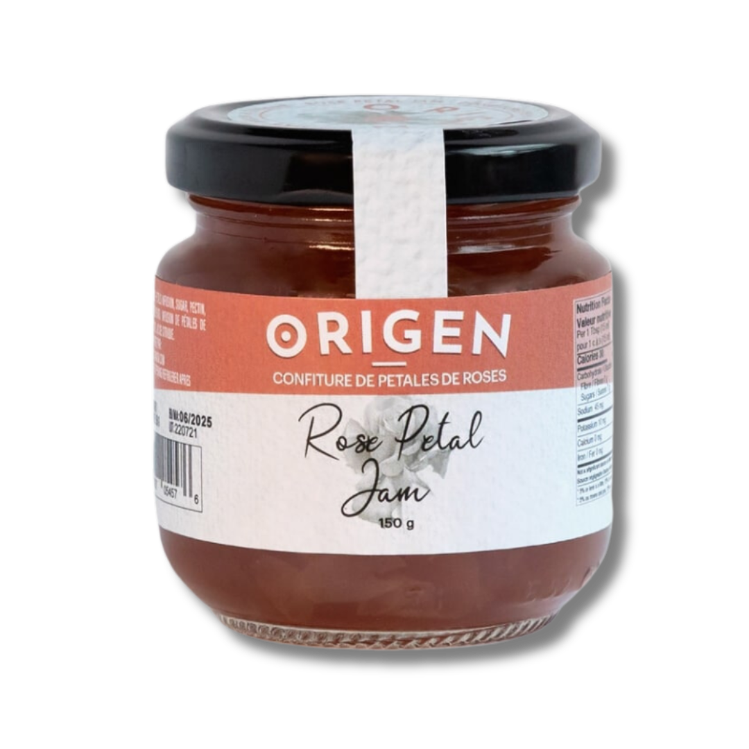 Origen rose petal jam, 150g - Solfarmers