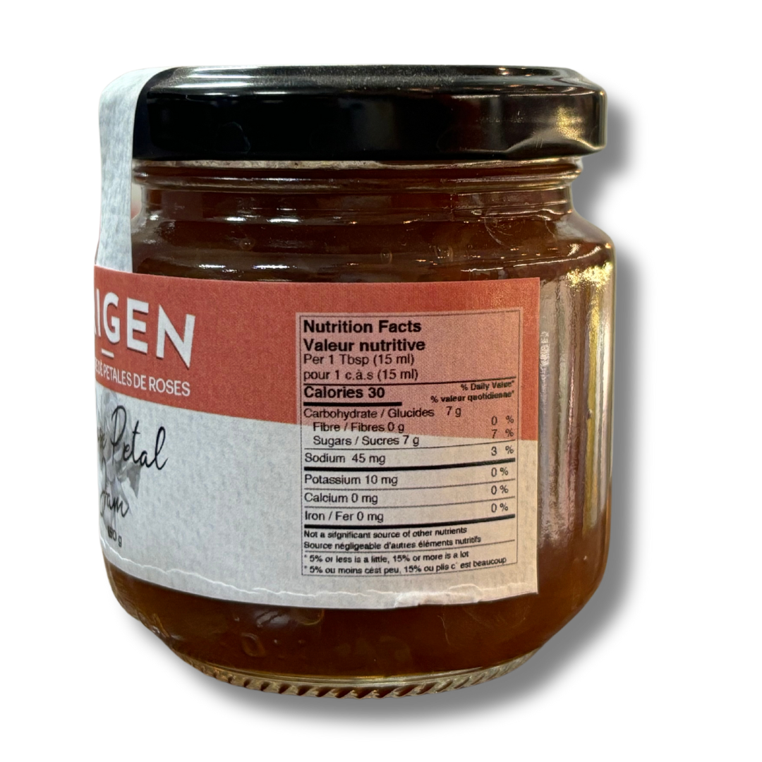 Origen rose petal jam, 150g - Solfarmers