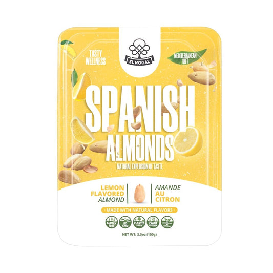 El Nogal Valencia Almond Lemon, Tray 100g - Solfarmers