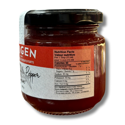 Origen hot chili pepper jam, 150g - Solfarmers