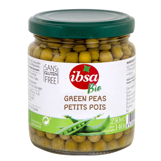 IBSA organic green peas, 230 g