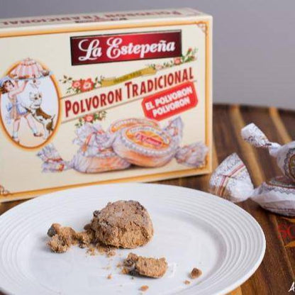 La Estepeña polvoron tradicional / traditional almond cookie, 250 gr - Solfarmers