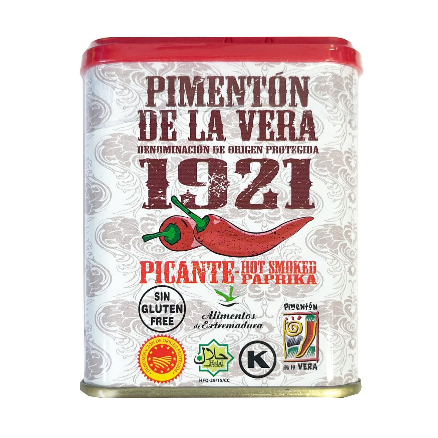 1921 From "La Vera" smoked hot paprika, 75 g