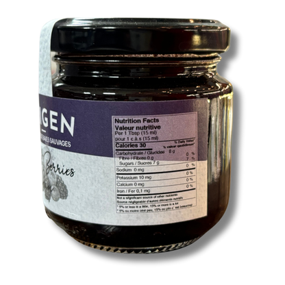 Origen wild berries jam, 150g - Solfarmers